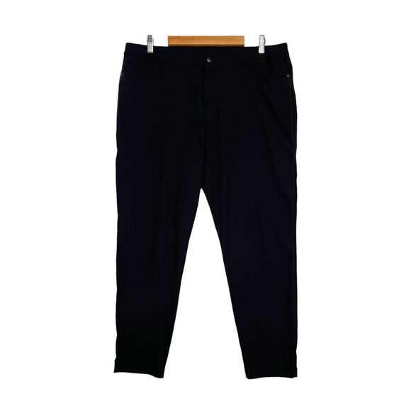 lululemon athletica Other - Lululemon ABC Pants Mens 38 Black Stretch Casual Golf Chino Performance LM5ALWS
